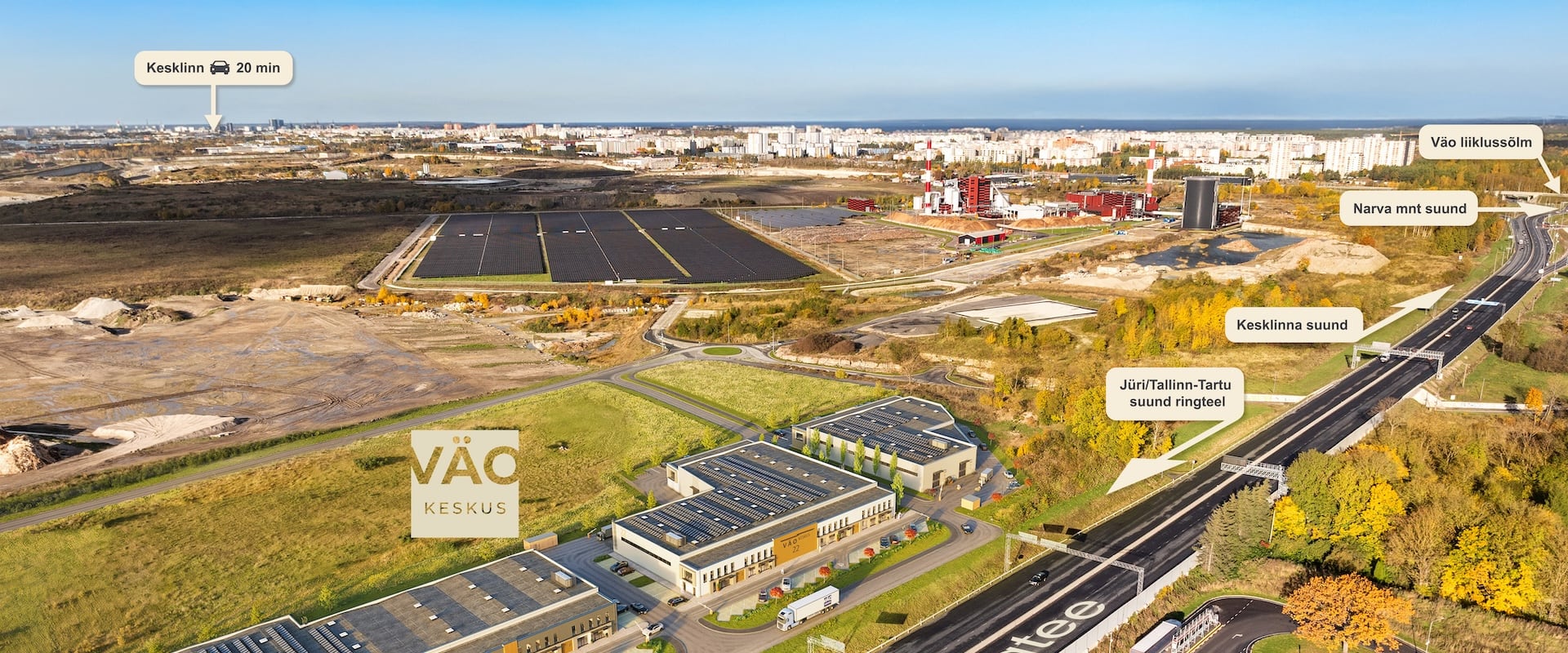 Väo keskuse - huvipunktid